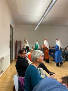 Heilige 3 Könige - Besuch der Klausur